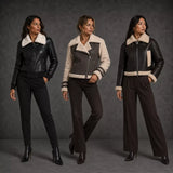 Women's Shearling Leather Jackets