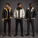 Men's Shearling Leather Jackets