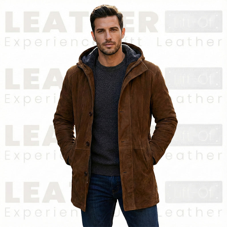 Blouson Cafe Racer Vintage en Cuir Forest pour Homme – Veste de Motard Patinée à la Main