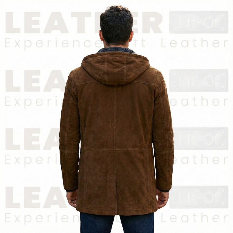 Blouson Cafe Racer Vintage en Cuir Forest pour Homme – Veste de Motard Patinée à la Main
