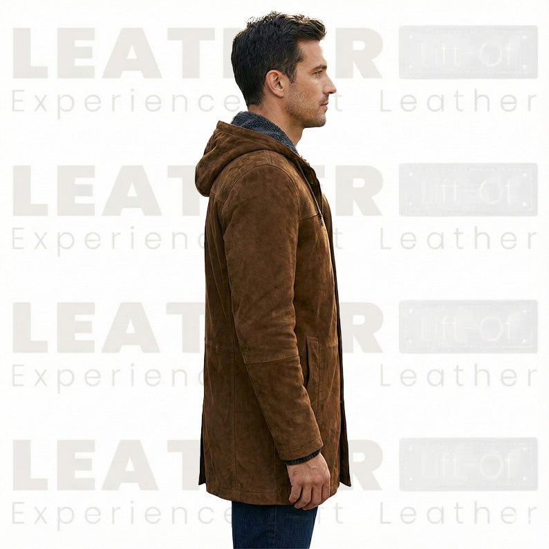 Blouson Cafe Racer Vintage en Cuir Forest pour Homme – Veste de Motard Patinée à la Main
