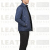 Men’s Navy Blue Quilted Chelsea Jacket – Classic Country Sophistence