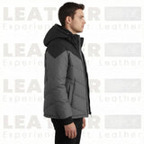 Men’s Premium Chocolate Suede Bomber Jacket | Urban Minimalist Style