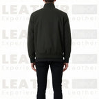 The "Arbor" Technical Harrington – Matte Olive Edition