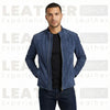 Men’s Navy Blue Quilted Chelsea Jacket – Timeless Country Style