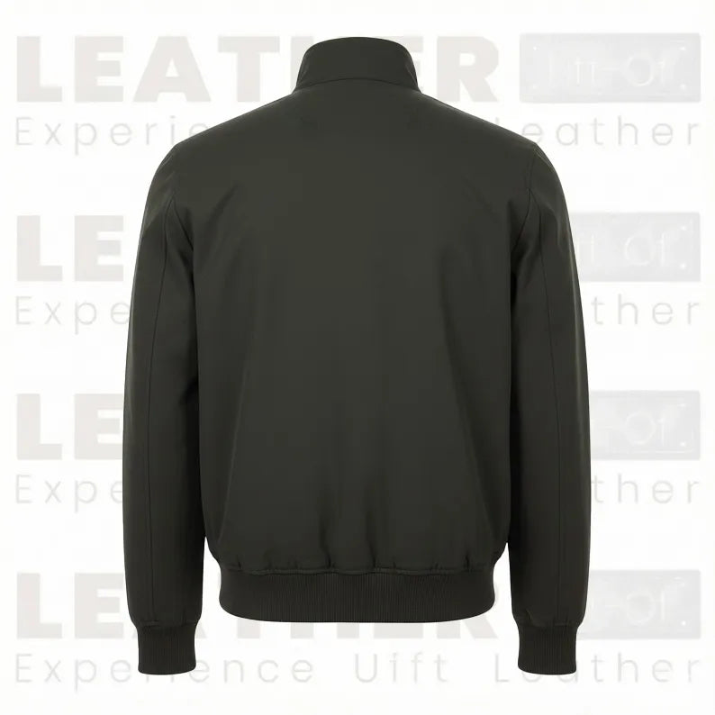 The "Arbor" Technical Harrington – Matte Olive Edition