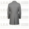 The Kensington Double-Breasted Overcoat – Slate Grey Heritage Wool