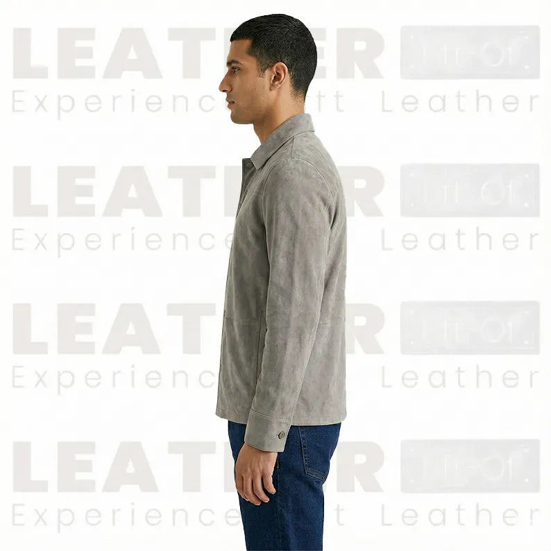 Vintage Cafe Racer Herren Bikerjacke aus forestgrünem Leder – Handpoliert