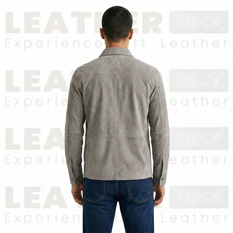 Vintage Cafe Racer Herren Bikerjacke aus forestgrünem Leder – Handpoliert