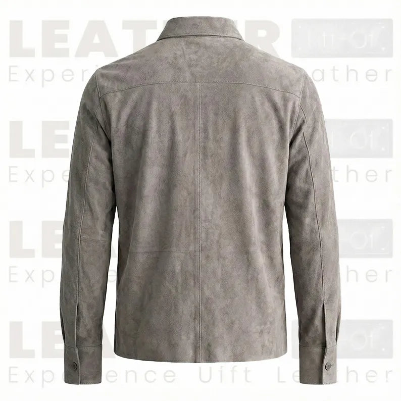 Vintage Cafe Racer Herren Bikerjacke aus forestgrünem Leder – Handpoliert
