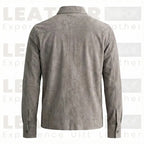 Vintage Cafe Racer Herren Bikerjacke aus forestgrünem Leder – Handpoliert