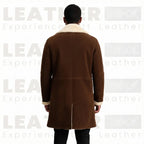 The "Chestnut Heritage" Aviator – Hand-Burnished Leather in Deep Brown