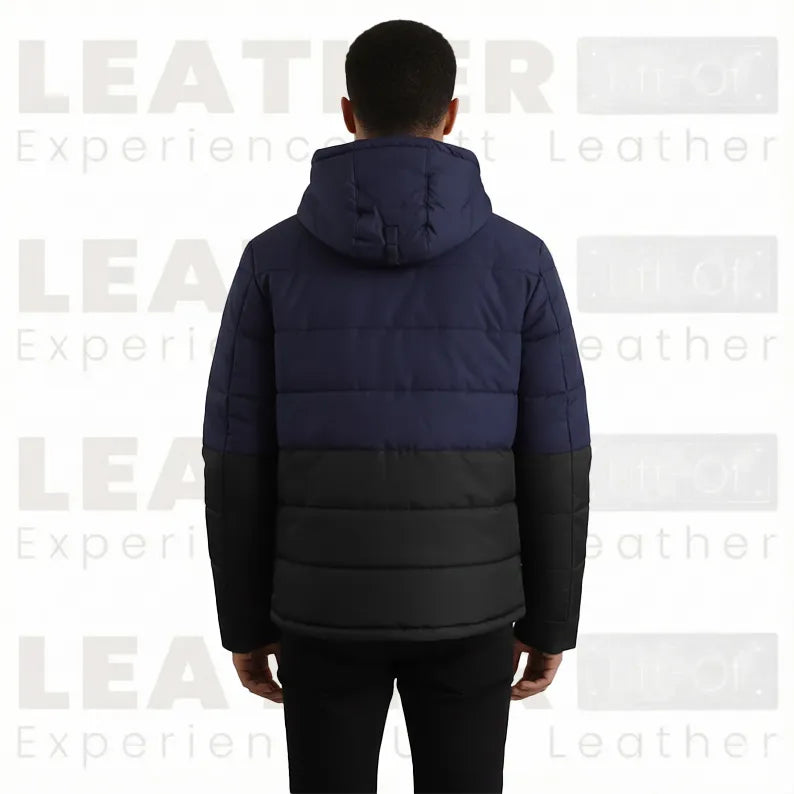 Men’s Black Quilted Chelsea Field Jacket – Sleek Urban Performance