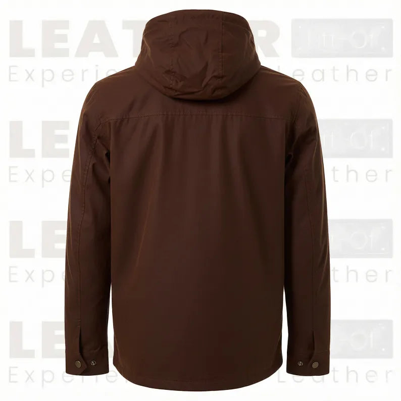 The "Navigator" Field Jacket – Rustic Umber Edition