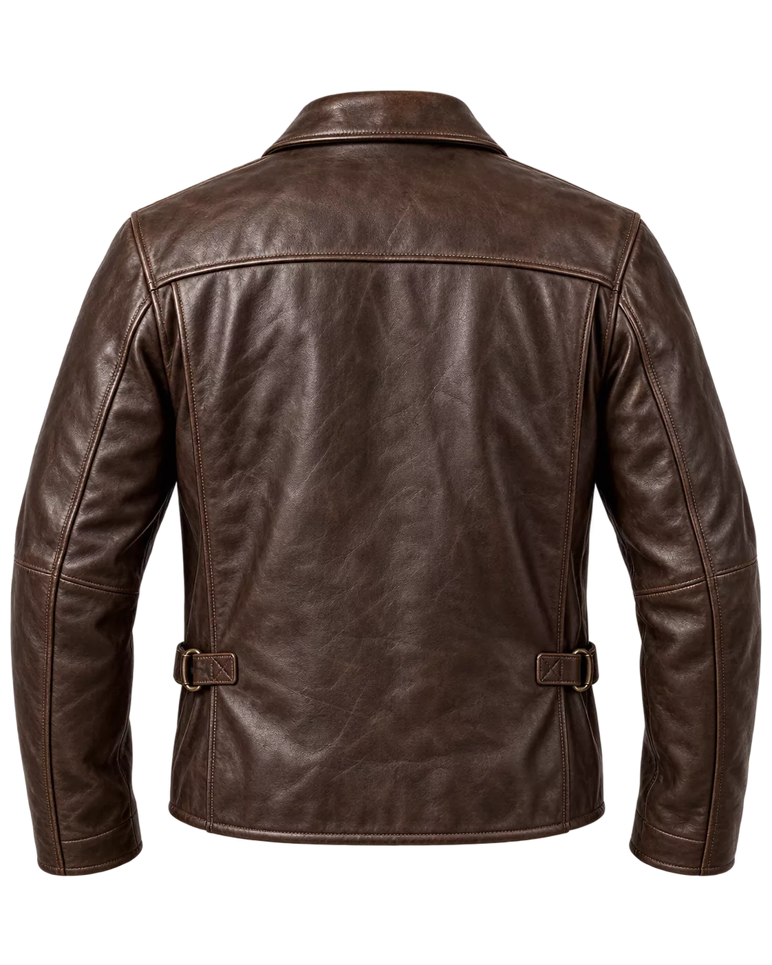Indiana Jones Brown Explorer Leather Jacket | Mens Cosplay Costume