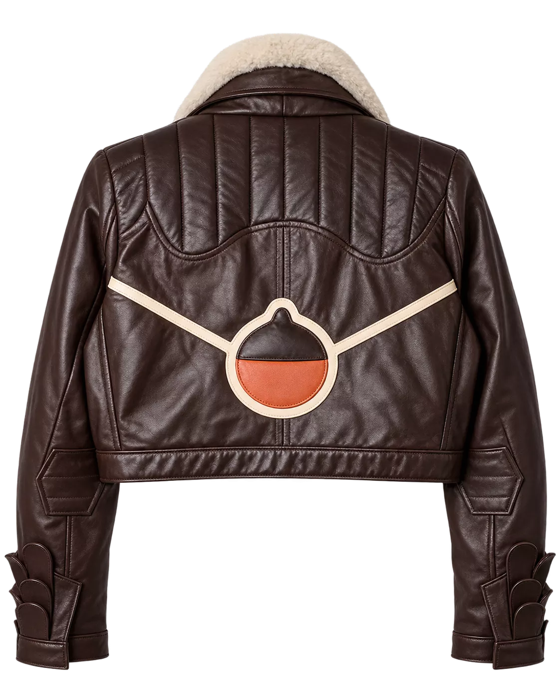 Marvel Rivals Squirrel Girl Inspired Real Leather Jacket | Fur Collar Superhero Cosplay Jacket