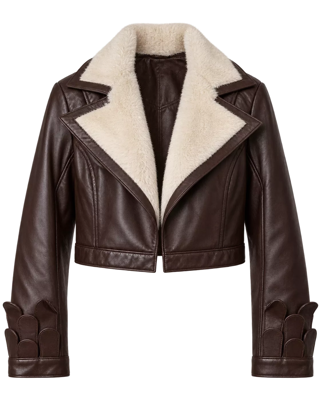 Marvel Rivals Squirrel Girl Inspired Real Leather Jacket | Fur Collar Superhero Cosplay Jacket