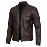 Men’s  Genuine Leather jacket | Cafe Racer style