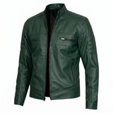 Men’s  Genuine Leather jacket | Cafe Racer style