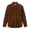 Men’s Classic Dark Brown Leather Bomber Jacket – Handcrafted Luxury