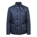 Men’s Navy Blue Quilted Chelsea Jacket – Classic Country Sophistence