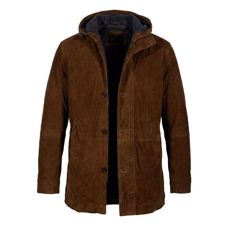 Men’s Vintage Forest Leather Cafe Racer – Hand-Burnished Biker Jacket