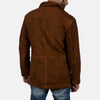 BROWN SUEDE JACKET