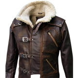 Veste Wolfenstein BJ Blazkowicz de jeu de combat de style militaire