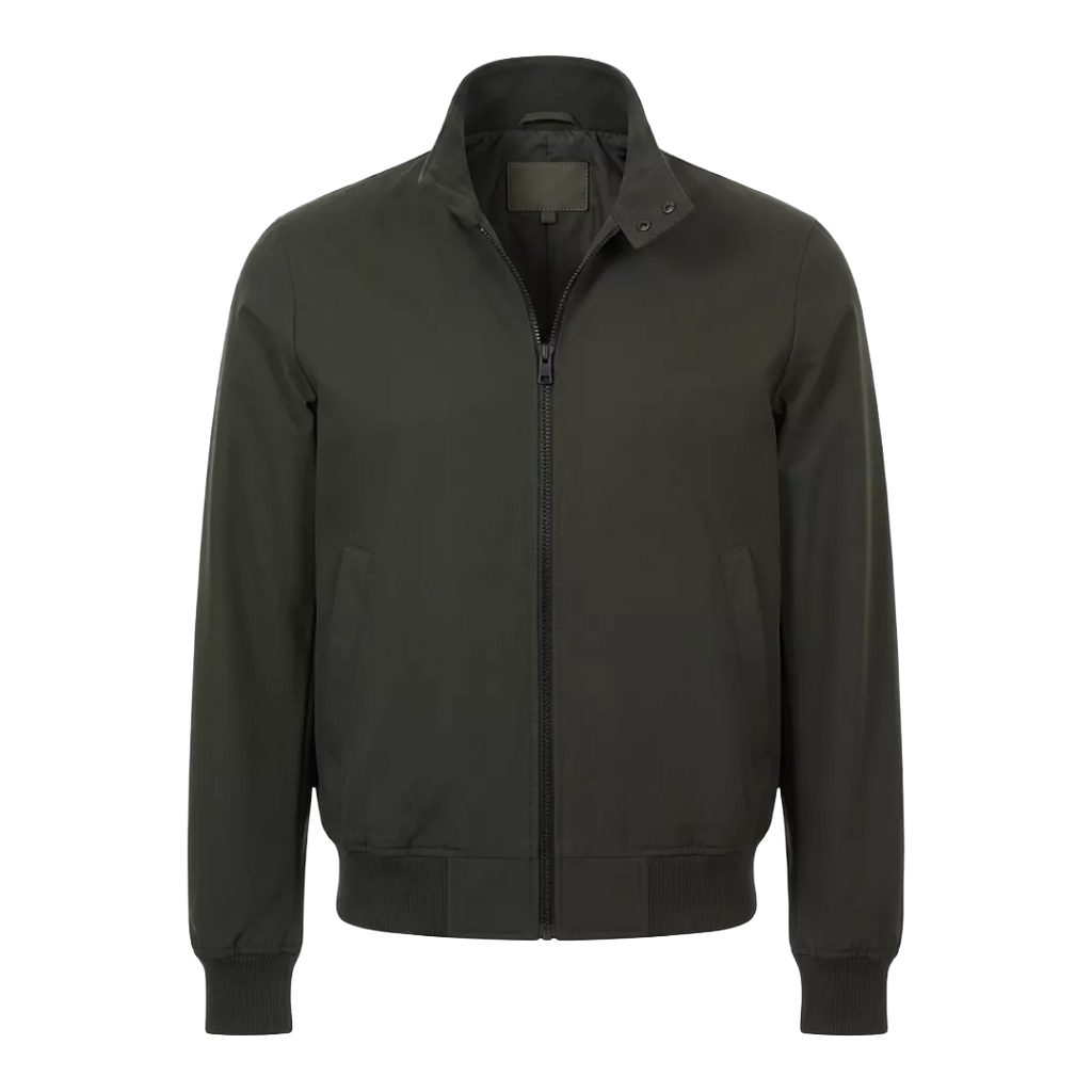 The "Arbor" Technical Harrington – Matte Olive Edition