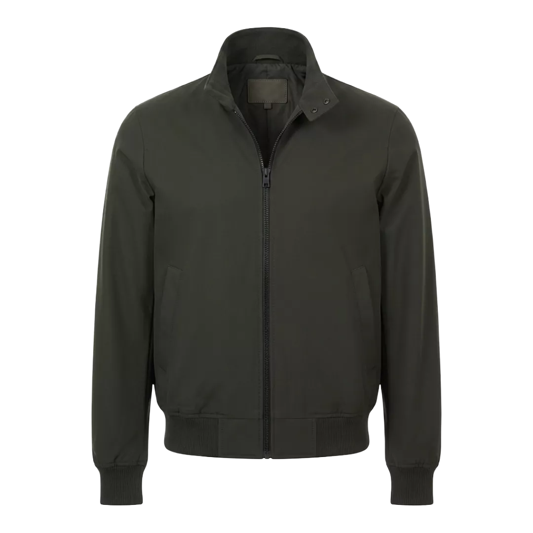 The "Arbor" Technical Harrington – Matte Olive Edition