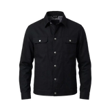 Le manteau de voiture en peau de mouton "Aspen" – Cuir fait main Noyer foncé