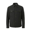 The "Nomad" Leather Trucker – Onyx Black Top-Grain