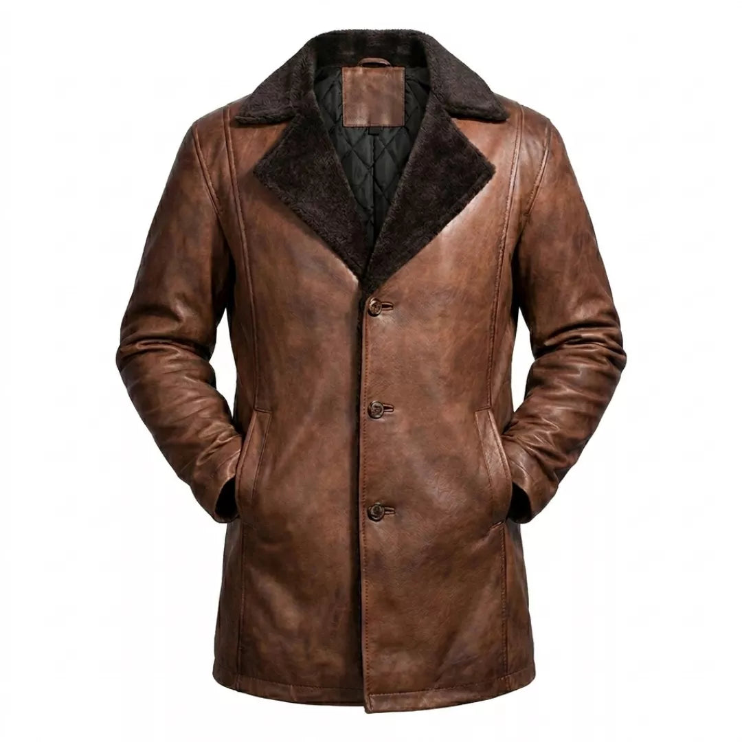 The "Racing Green" Heritage Cafe Racer – Hand-Burnished Vintage Leather