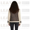 Women’s Coffee & Natural Shearling Leather Jacket – RHOSLYN