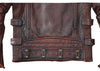 Vintage Leather Biker Jacket for Men