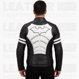 Batman Inspired Black Biker Coat for Men, Motorcycle Outerwear, Superhero Cosplay Costume | Comic Fans