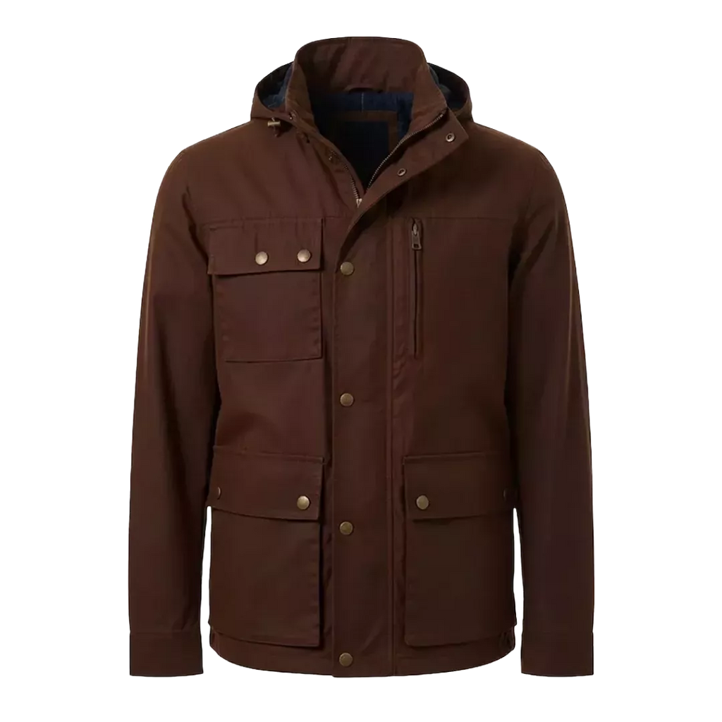 The "Navigator" Field Jacket – Rustic Umber Edition
