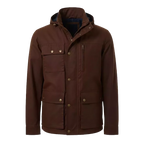 The "Navigator" Field Jacket – Rustic Umber Edition