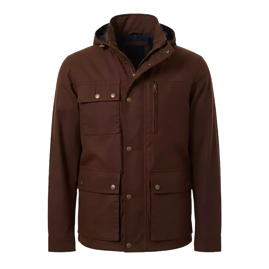 The "Navigator" Field Jacket – Rustic Umber Edition