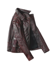 Vintage Leather Biker Jacket for Men