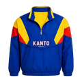 Kanto-Inspired Windbreaker Jacket – Retro Anime-Inspired Pullover Jacket