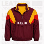 Kanto-Inspired Windbreaker Jacket – Retro Anime-Inspired Pullover Jacket